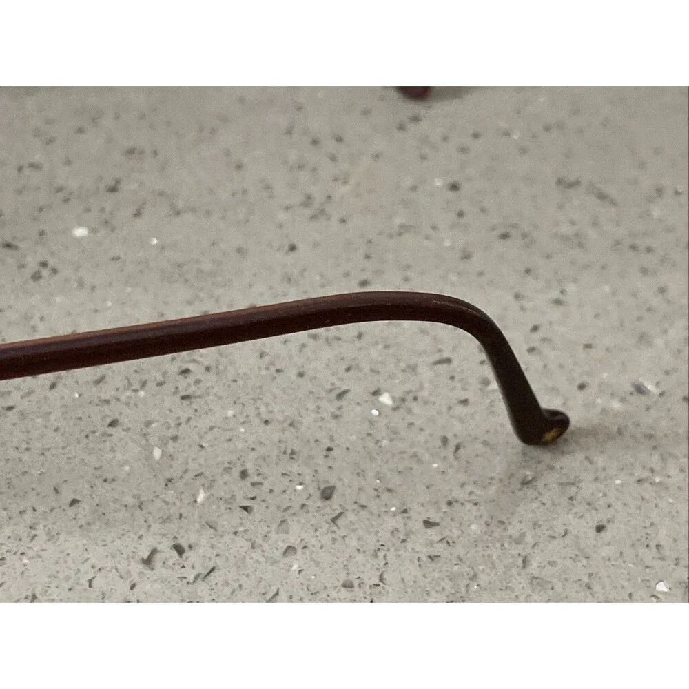 Cynthia Rowley CR67  BRN Brown Eyeglasses Frames ONLY 49 17 140 Italy full rim